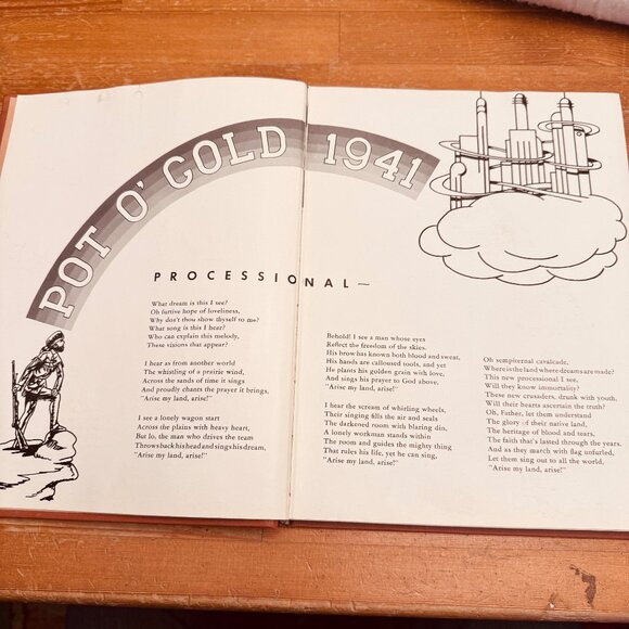 Pot O’ Gold Thomas Drvilbiss High School Toledo Ohio Yearbook 1941 - Picture 4 of 4
